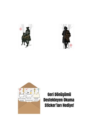 Emile Ya Da Eğitim Üzerine + Yalnız Gezerin Hayalleri + Okuma Sticker'ları