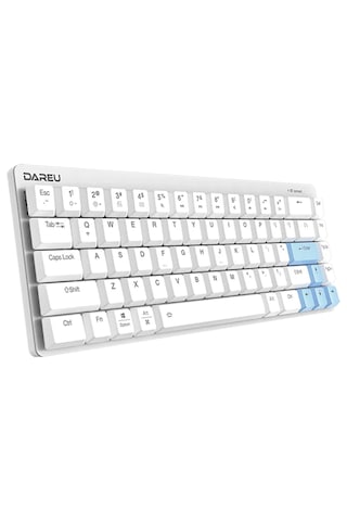 Dareu Ek868 White %65 Brown Low-profile Switch Bluetooth İngilizce Mekanik Gaming Klavye