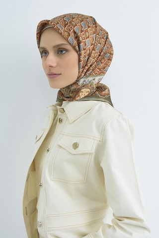 Armine Saf İpek Sura Eşarp-2026 İlkbahar-yaz- 951800d Yeşil