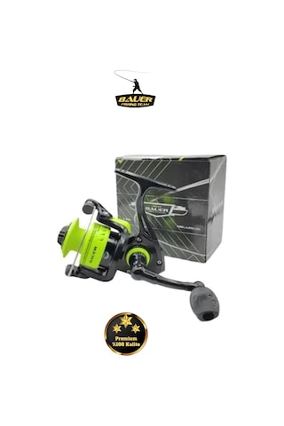Bauer Hıkaru 200 Lrf & Spin Olta Makinesi 5 Bilye