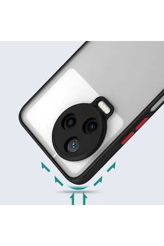 Ardemix İnfinix Note 12 Pro Kılıf Hux Kapak - Siyah Siyah