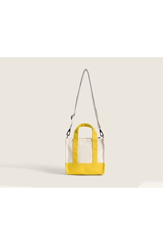 Vans Lıl Pergs Tote Omuz Çantası-en: 20,3 Cm, Boy: 17,8 Cm, Derinlik: 8,3 Cm Vn000hrwgrv1 Sarı