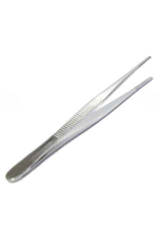 Penset Düz Küt Uçlu 13 Cm Nikel Kaplama
