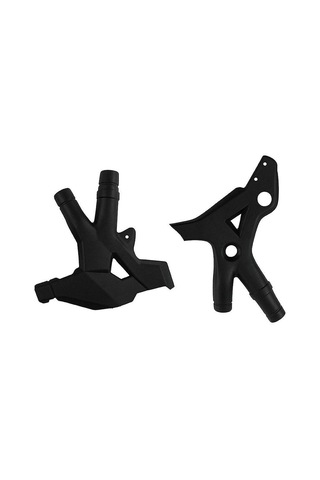 Xindoker Bmw F800gs/f700gs/f650gs Twin 2008-2018 İçin Siyah Plastik Çerçeve Yan Panel Koruması - Aşınma Ve Kirlilikten Koruma