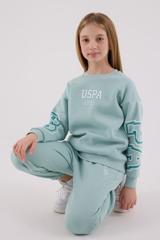 U.S. Polo Assn. Kız Çocuk Yeşil Eşofman Takımı 5274-48848 Yeşil