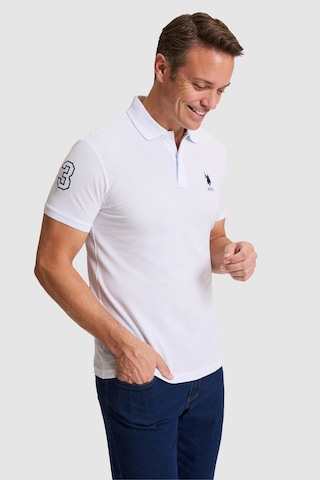 U.s. Polo Assn. Erkek Beyaz Tişört Basic 50326920-vr013