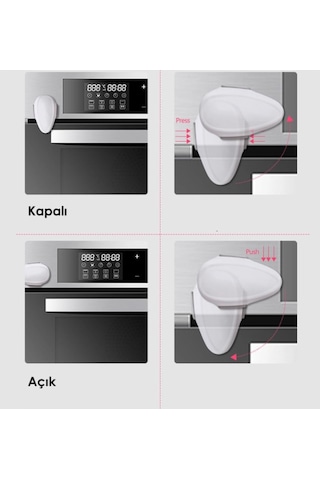 Portakal Safety Fırın Kilidi 8 CM x 5.5 CM