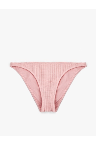 Koton Dokulu Bikini Altı Pembe 5sak00171mm Gül Renği