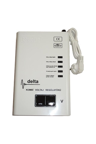 Delta Kombi Regülatörü 500 V Yerli Üretim İle Düşük Ve Yüksek Voltaj Koruma Özellikleri