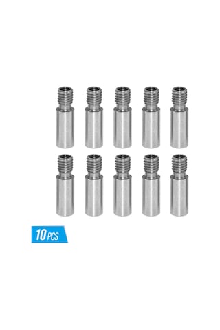 Neevoyu 3d Yazıcı Ekstruder Borusu - Soğutmalı V6 Gırtlağı 4.1mm Delikli, Paslanmaz Çelik, Aşınma Ve Isı Dayanıklı, 10 Adet