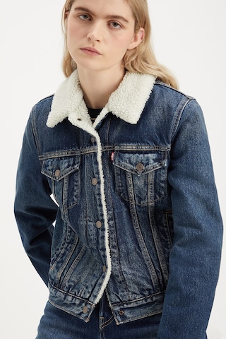 Levi's Bayan Kot Ceket 36136-0063 Koyu Mavi Koyu Mavi