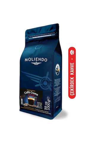 Moliendo Professional Caffe Crema Strong Çekirdek Kahve 1 KG
