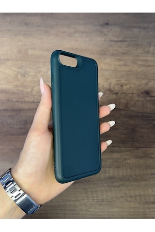 Apple Uyumlu iPhone 6/7/8 Plus Silikon Kılıf Xfab Yeşil