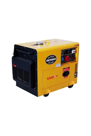 Kama By Reis Kdk7500sc3 Dizel Jeneratör 5.5 Kw/6.9 Kva Rm