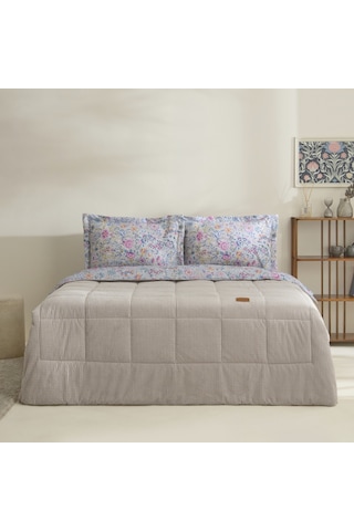 Karaca Home Ortiz Çift Kişilik Comfort Set Gri Gri