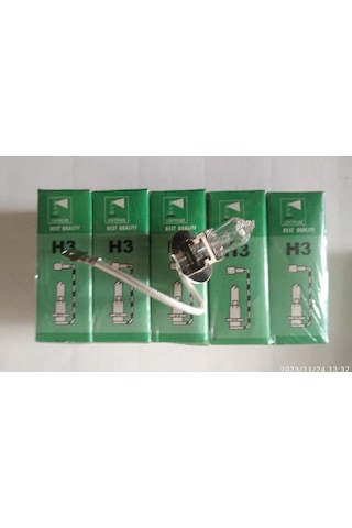 12v 25w H3 Ampul I Lumıer 10 Ad Paket