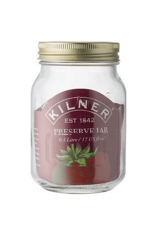 Kilner Konserve Kavanozu 0,5 Litre Çok Renkli