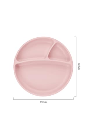 Silikon Beslenme Seti 5'li - Pinky Pink
