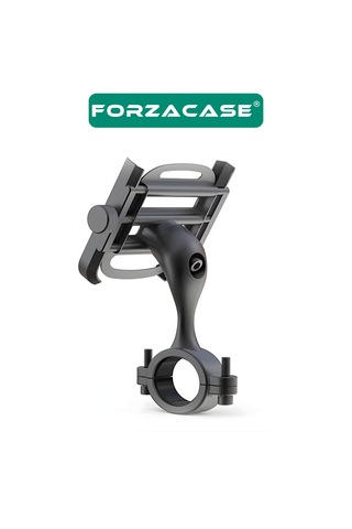 Bisiklet Motor Scooter Gidon Montaj Metal Telefon Tutucu Fc686 Siyah