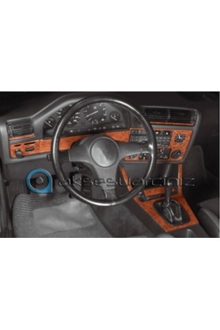 Meriç® Bmw 3 E30 Ön Torpido Kaplama 10 Parça 1985-1994 (530155930)