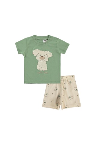 Civil Baby Köpek Baskılı 3'lü Set 6-18 Ay Takım - Standart