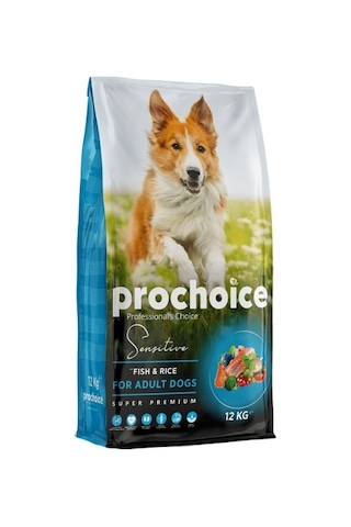 Prochoice Sensitive Skin Balıklı Hassas Yetişkin Köpek Maması 12 KG
