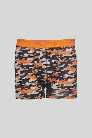 Ac&Co / Altınyıldız Classics Erkek Sıyah Turuncu 3'Lü Boxer Paketi 4A03231P3010Stcl Siyah - Turuncu