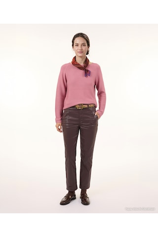 Yargıcı Regular Bisiklet Yaka Uzun Kol Kazak 26kktr2089x 039 Pembe