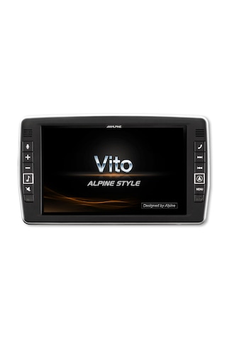 Alpine Mercedes Vito 447 İçin Apple Carplay Ve Android Auto İle Uyumlu 9 Dokunmatik Ekran Navigasyon Multimedya 9"