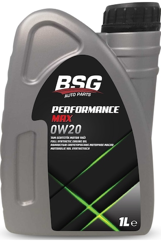 Bsg Performance Max 0W-20 Motor Yağı 1 L