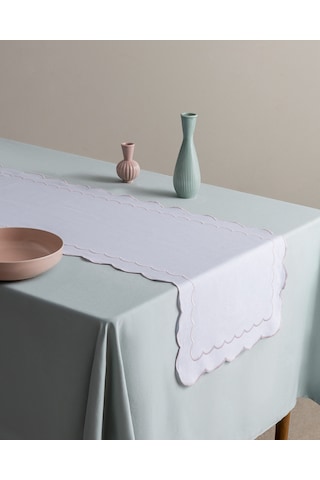 Orel Nakışlı Runner - Beyaz/pudra 8684427281192 Beyaz