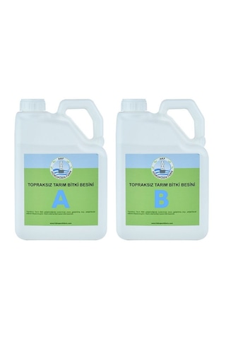 Topraksız Tarım Bitki Besini 5 Lt A Ve 5 Lt B 1 Topraksız Tarım Bitki Besini 5 Lt A Ve 5 Lt B 1