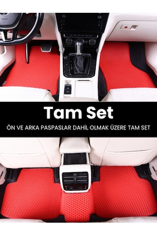 Opel-corsa E- 2014-2018 İçin Eva İç Paspas Takımı Metal Topukluk Hariç