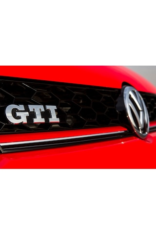 Vw Polo 6c gti ön panjur ızgara kırmızı şeritli 2014+