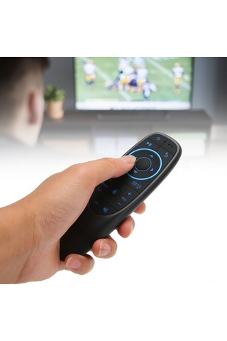 Konesam Sesli Kumanda G10s Pro Bt: 2.4g Ve Bt 5.0 İki Bağlantı Modu, Gölgeli Tuşlar, Google Asistan Desteği, 10m Uzaklık Pil Yok