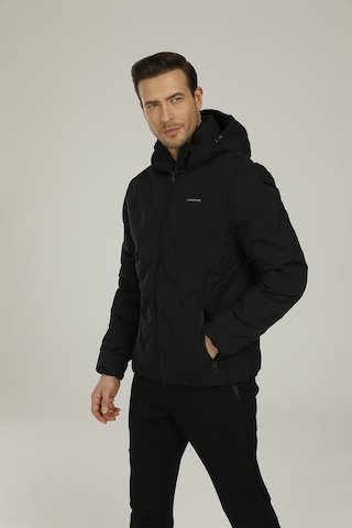 Lumberjack Sn17 Henry Coat Erkek Mont - Siyah