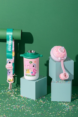 Emsan Baby Dinazor Termos Pembe 450 Ml Pembe