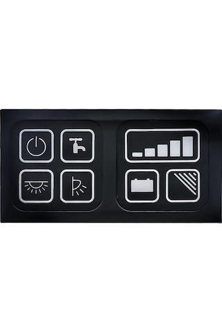 Haba 12-220v Çekme Karavan Kontrol Paneli