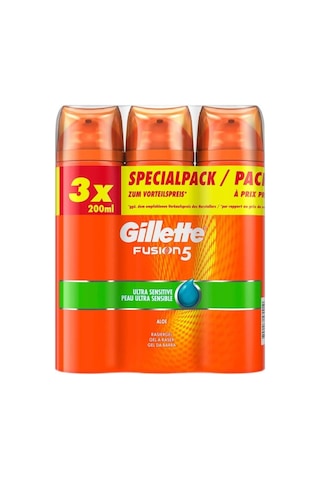 Gillette Fusion5 Ultra Hassas Erkek Tıraş Jeli, 200 Ml, Cilt Temiz Ve İyi Hissettirir