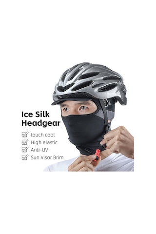 Novahub Yazın Nefes Alabilir Bisiklet Başlığı - İnce, Esnek, 530-650mm, Icesilk