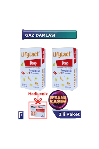 Lifylact Probiyotik Damla 2 x 10 ML