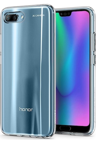 Spigen Huawei Honor 10 İle Uyumlu Kılıf Liquid Crystal 4 Tarafı Koruma