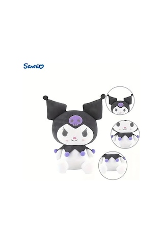 Kuromi Hello Kitty 25 Cm Peluş Oyuncak Sanrio Kuromi Plush Hediyelik Oyuncak Çok Renkli