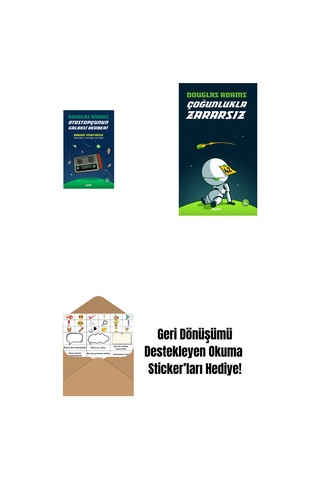 Otostopçunun Galaksi Rehberi - Radyo Tiyatrosu + Çoğunlukla Zararsız + Okuma Sticker'ları