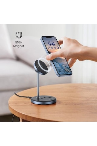 Kablosuz Şarj Özellikli 2-ın-1 Telefon Standı İle Ugreen