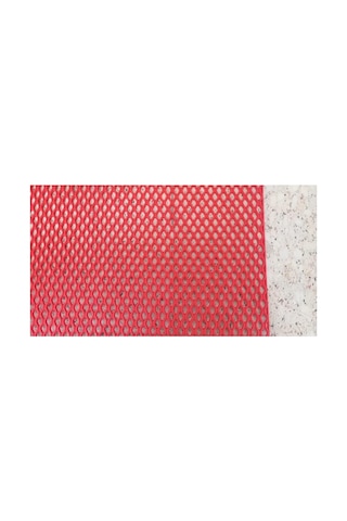 Pvc Paspas 120 X 300 Cm Kırmızı Banyo Kaymaz Yer Zemin Matı S-mat Zincir Desen Çok Renkli