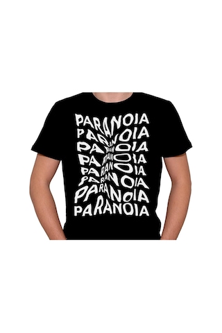 Paranoia Paranoyak Psikiyatri Psikopat Psycho Tişört Unisex T-shirt 001