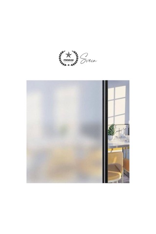 2 Metre X 60 Cm Uv Engelleyici Buzlu Cam Filmi İç Göstermeyen Güneş Engelleyen Yapışkan Banyo Ofis Diğer