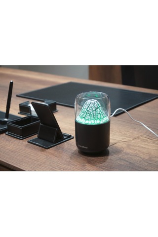 Bs-h2 Volkanik Buharlı Ultrasonic Led Işıklı Aroma Difüzörü Hava Nemlendirici