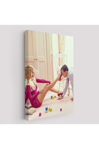 Es10 Leonardo Di Caprio ve Margot Robbie The Wolf of Wall Street Filmi Tablo-6036 (50 x 70)